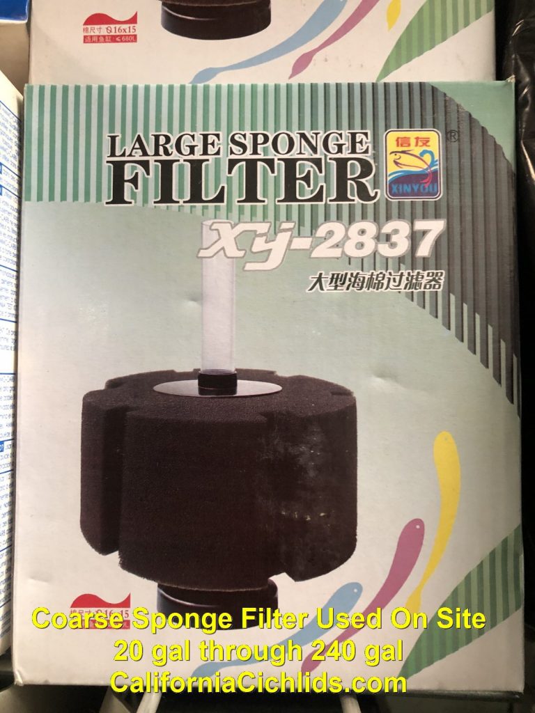 Sponge Filter Coarse